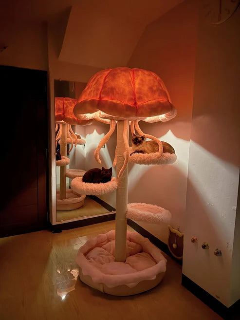 PAWLORAK  Classical Jellyfish Cat Tree