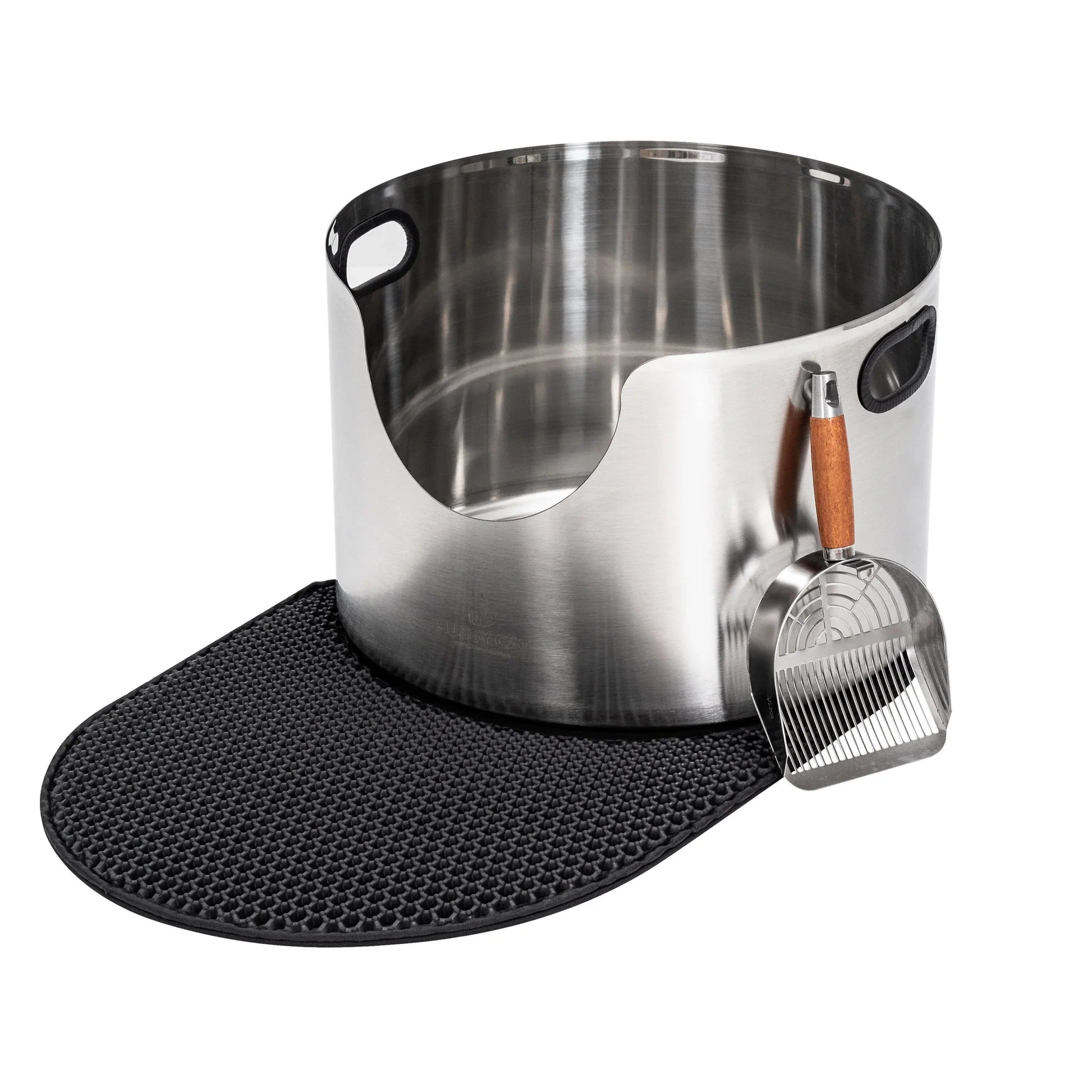 PAWLORAK  The Litter Box - Premium Stainless-Steel Cat Litter Box
