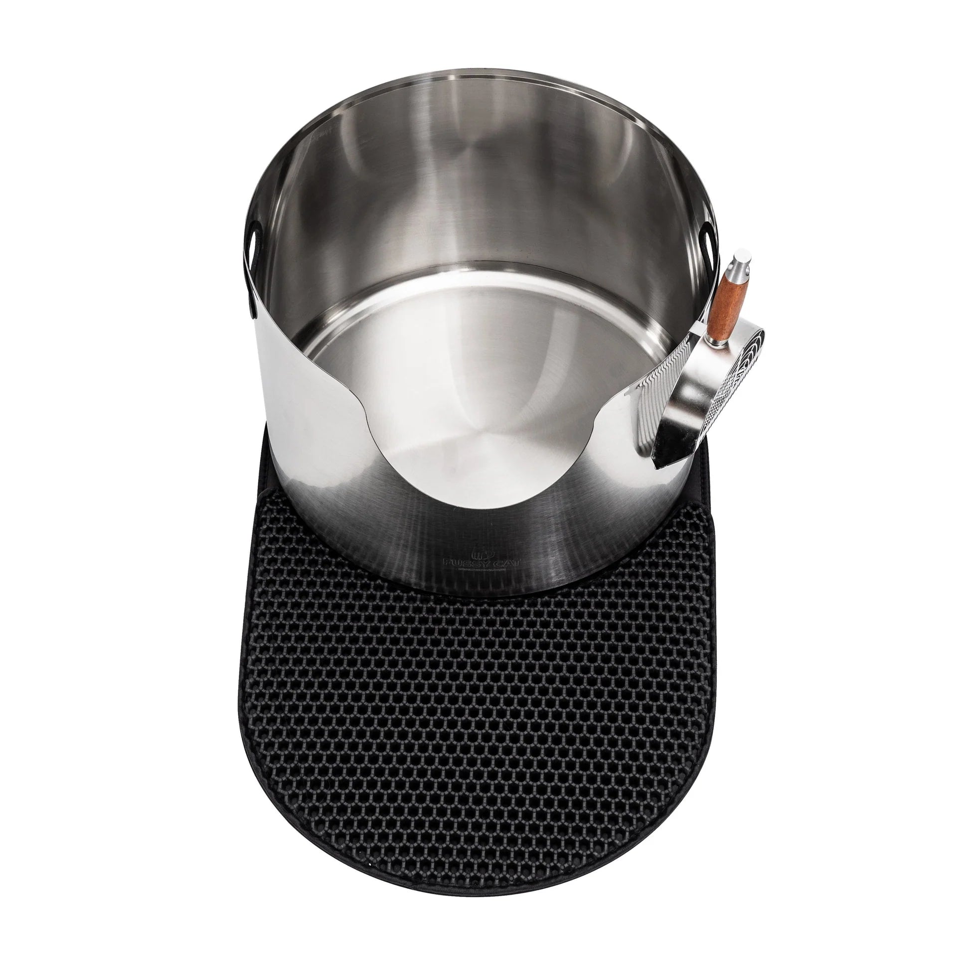 PAWLORAK  The Litter Box - Premium Stainless-Steel Cat Litter Box