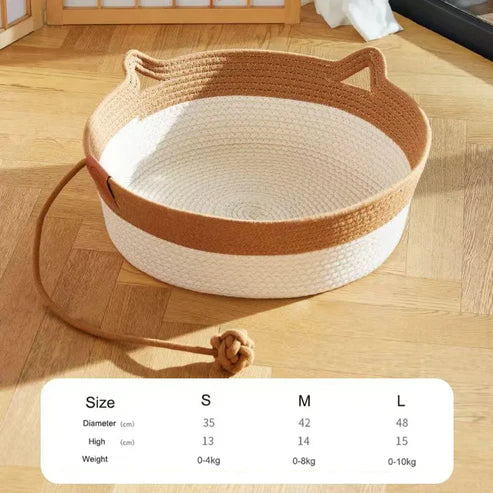 PAWLORAK  The Woven Whisker Basket