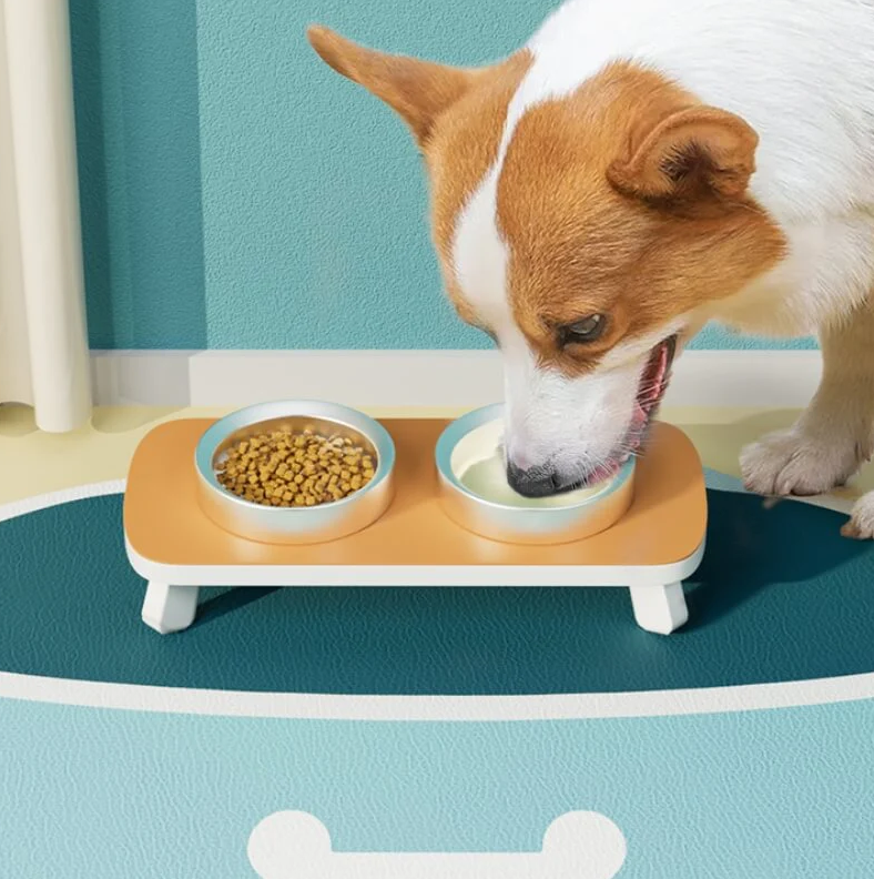 PAWLORAK  Quick-Dry Absorbent Non-Slip Pet Feeding Mat
