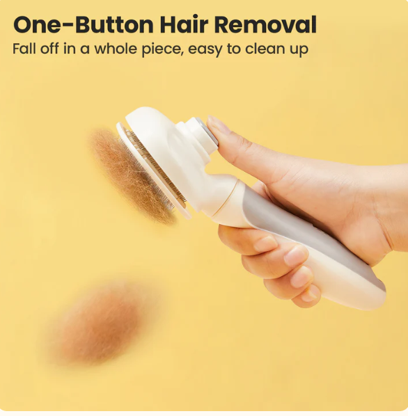 PAWLORAK  3 in 1 Dog Cat Grooming Brush, Double-Sided Deshedding