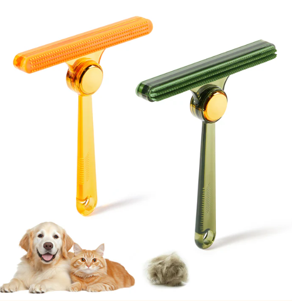 daily supplies  Pet Hair Remover Set of 2, Dog Cat Hair Remover, Fur Removal Tool