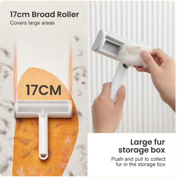PAWLORAK  Pet Hair Removal Tool and Lint Roller Value Set