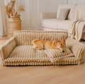 PAWLORAK  Large Washable Fluffy Orthopedic Soft Dog Pillow Dog Sofa Bed-Snoozy Dream