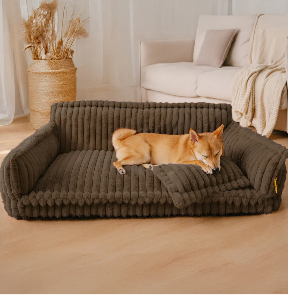 PAWLORAK  Large Washable Fluffy Orthopedic Soft Dog Pillow Dog Sofa Bed-Snoozy Dream