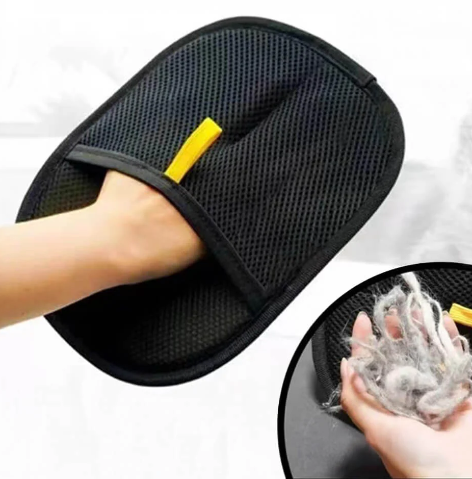 PAWLORAK  Pet Hair Removal Glove with Dual-Sided Electrostatic Bristles