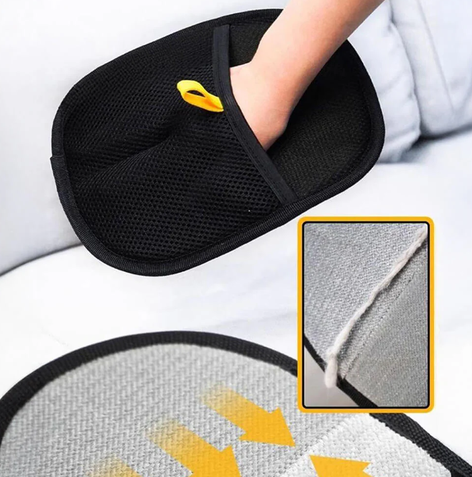 PAWLORAK  Pet Hair Removal Glove with Dual-Sided Electrostatic Bristles