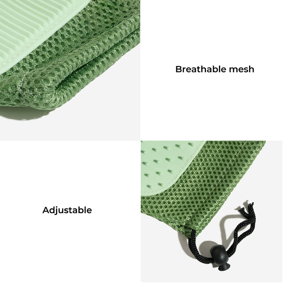 PAWLORAK  Pet Grooming Glove - Silicone Double Sides Pet Floating Brush