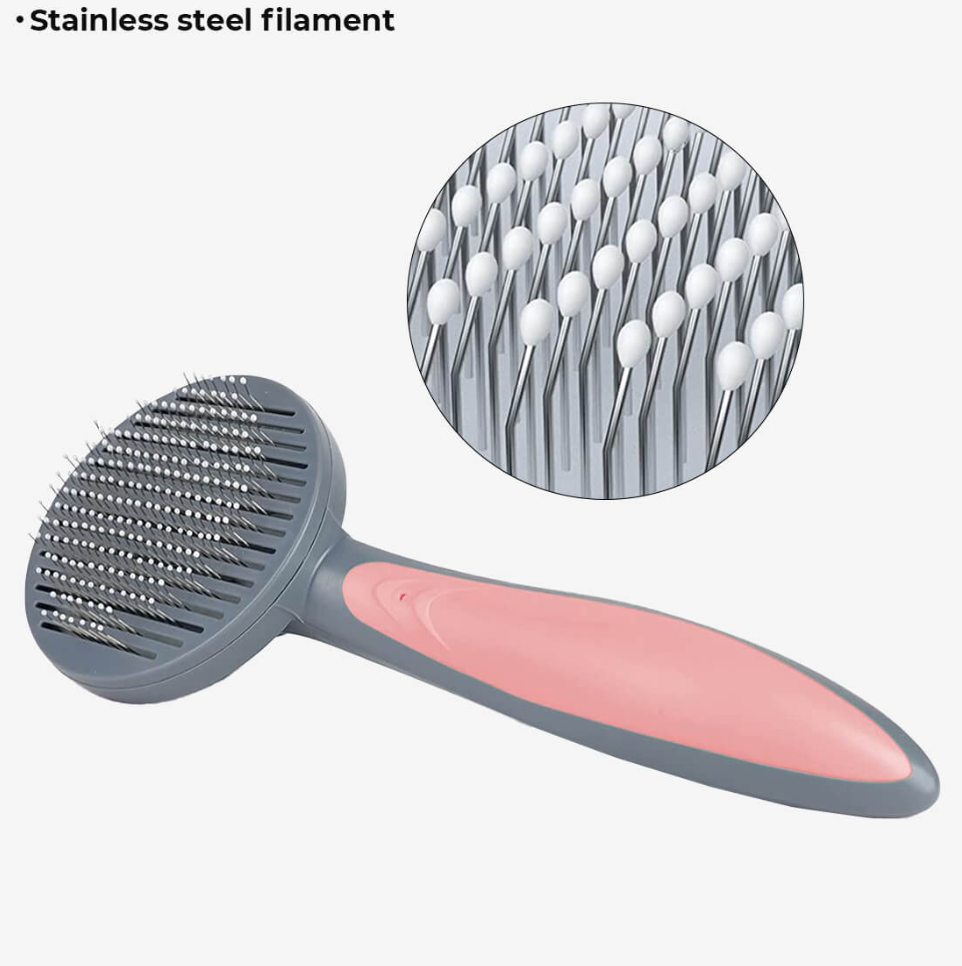 PAWLORAK  Click Click Easy To Clean Pet Comb & Brush