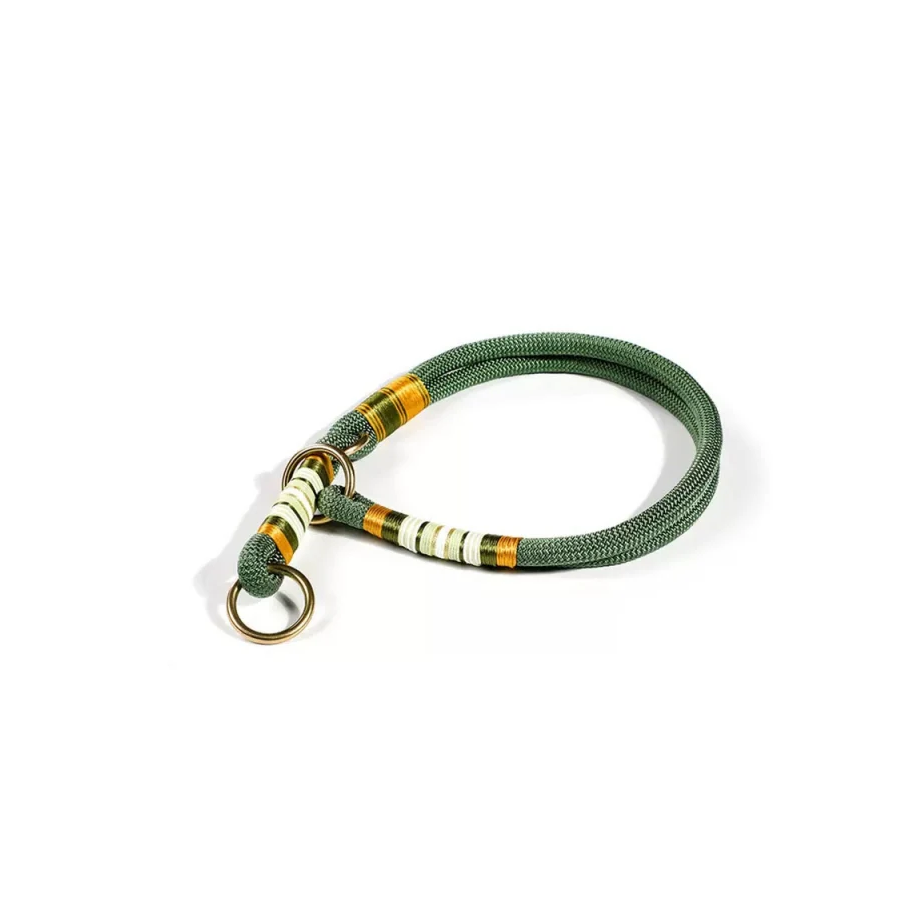 PAWLORAK  Hand-knitted Braided Rope No Pull Cool Dog Accessories Training Collar