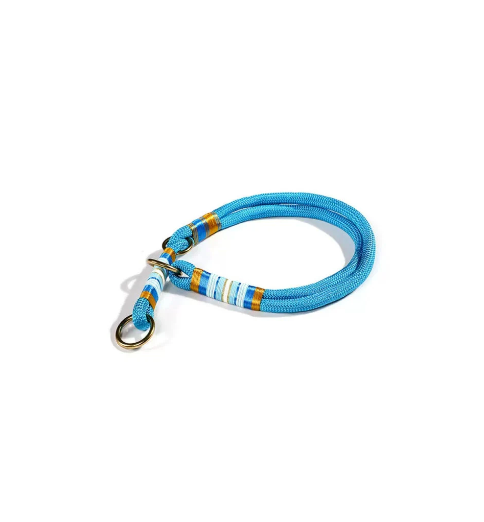 PAWLORAK  Hand-knitted Braided Rope No Pull Cool Dog Accessories Training Collar