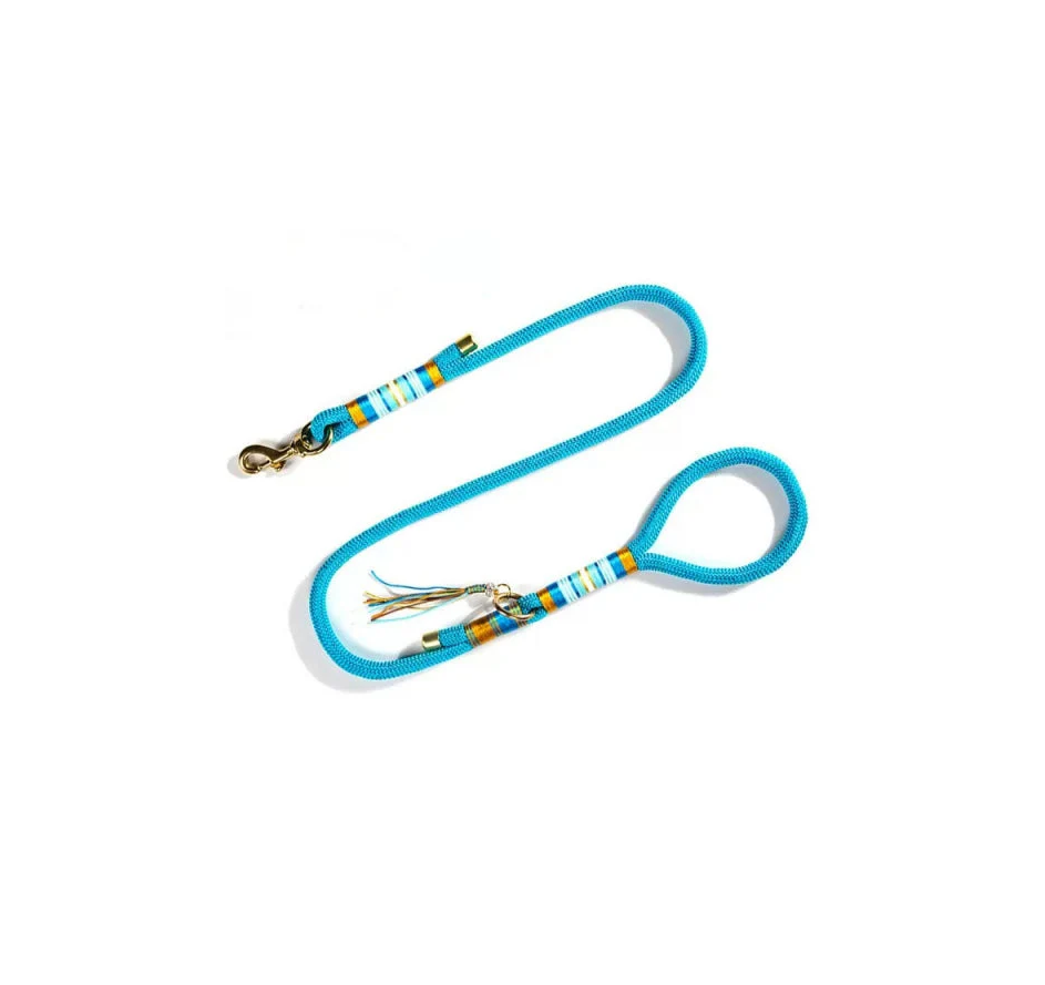 PAWLORAK  Hand-knitted Braided Rope No Pull Cool Dog Accessories Training Collar
