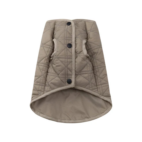 PAWLORAK  Over Glam | Sleeveless Diamond Lattice Jacket