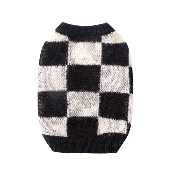 PAWLORAK  Mono Square Thin Knitwear - Cats and Dogs